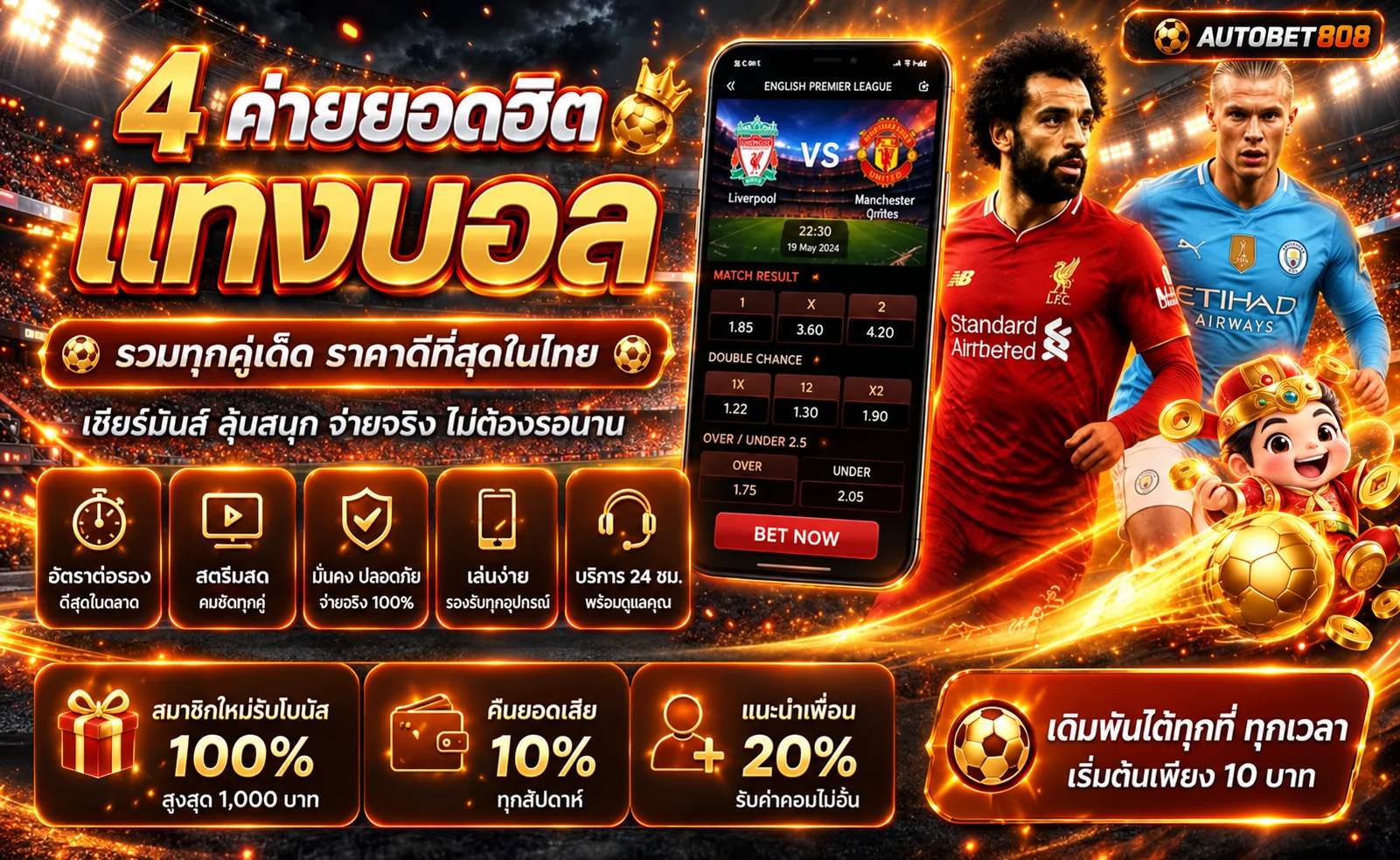 ภาพข้อมูลกีฬาและบริการ AUTOBET808